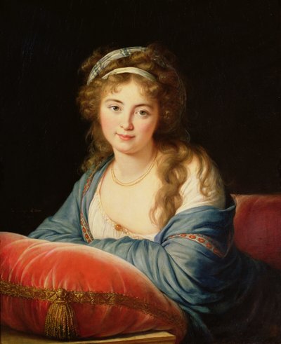 伯爵夫人キャサリン・ヴァシリエフナ・スカヴロンスカヤ（1761-1869）1796 作： Elisabeth Louise Vigee Lebrun